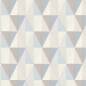 Preview: Muster Skandi Tapete mit Rauten in blau und beige bei Heineking24